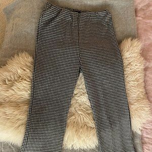 Target Art Class Houndstooth Pont Flare Pants SIZE L (10-12)